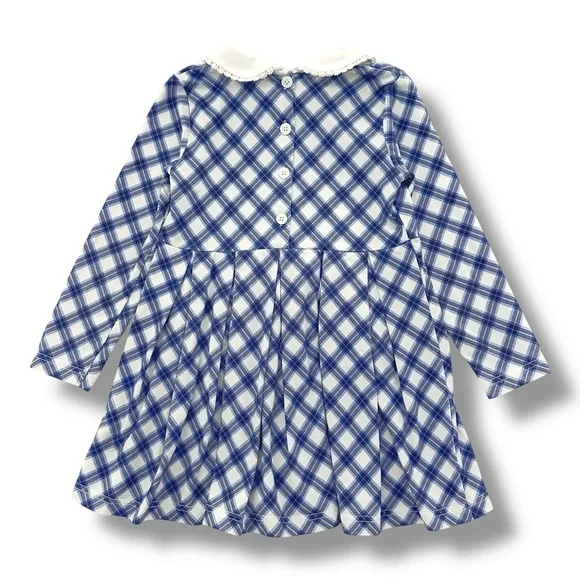 Rachel Riley | Tartan Jersey Dress (4 yrs) 💙 - Picture 3 of 8